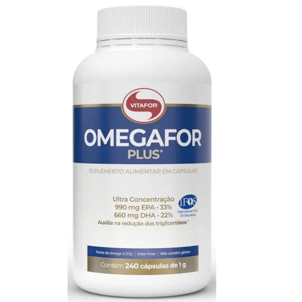 Omegafor Vitafor Cápsulas Ômega 3 Dha 660mg Epa 990mg