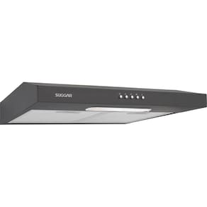 Depurador E Exaustor De Ar Suggar Slim 80cm 3 Velocidades Titanium