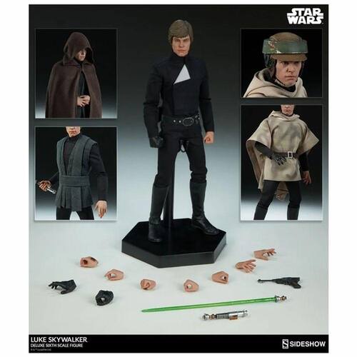 Boneco Figure Star Wars - Luke Skywalker 1:6 - SideShow