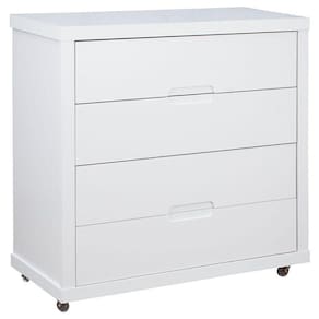 Gaveteiro Infantil Tutto New Branco Acetinado - Matic