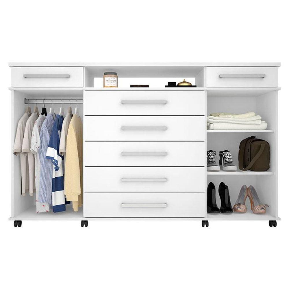 Cômoda London Branco Brilho - Demóbile