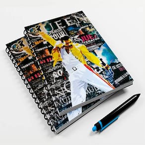 Caderno Universitário 96 Fls Rock Feddie Mercury