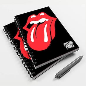 Caderno Universitário 96 Fls Rock Rolloing Stones