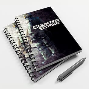 Caderno Universitário 10 Mat Jogo Counter Strike