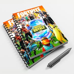 Caderno Universitário 96 Fls Jogo Fortnite