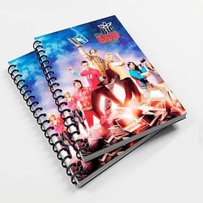 Caderno Universitário 10 Mat Serie Big Bang Theory