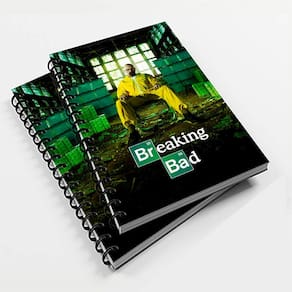 Caderno Universitário 10 Mat Serie Breaking Bad Mod. 01
