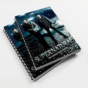 Caderno Universitário 96 Fls Serie Supernatural