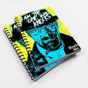 Caderno Universitário 10 Mat Serie Breaking Bad Mod. 02