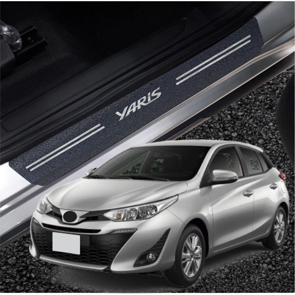 Soleira 8 Peças Toyota Yaris
