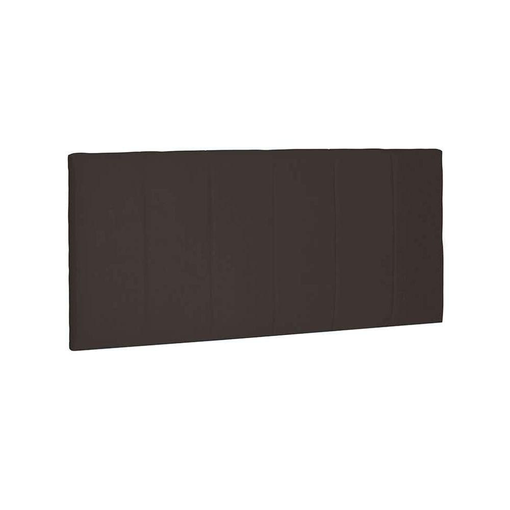 painel para cama box queen ravenna suede café