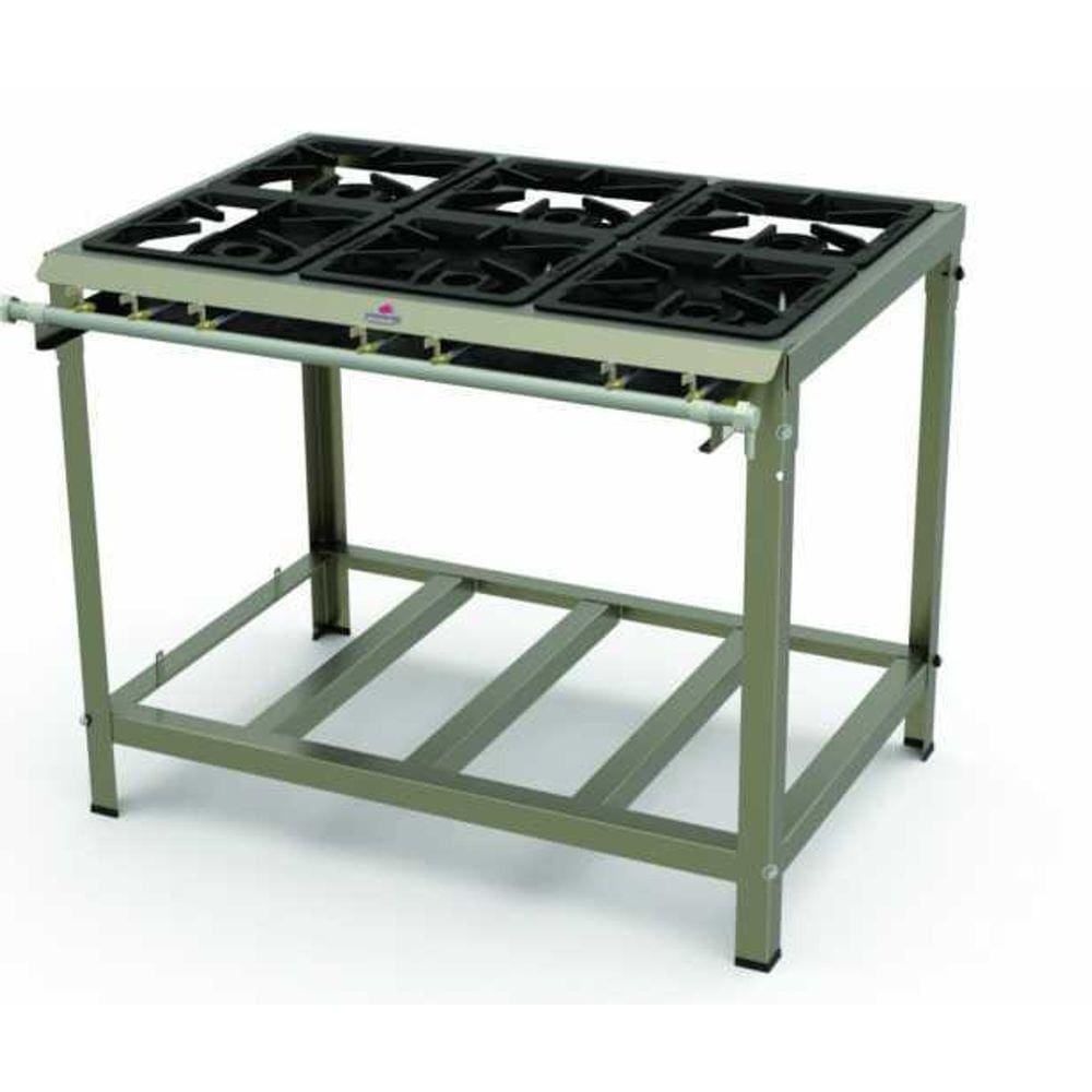 Fogão 4 Bocas Progas Inox - Pmi-402f