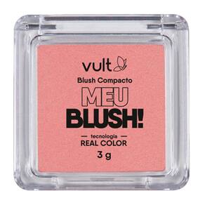 Blush Compacto Vult Meu BlushRosa Perolado 3g