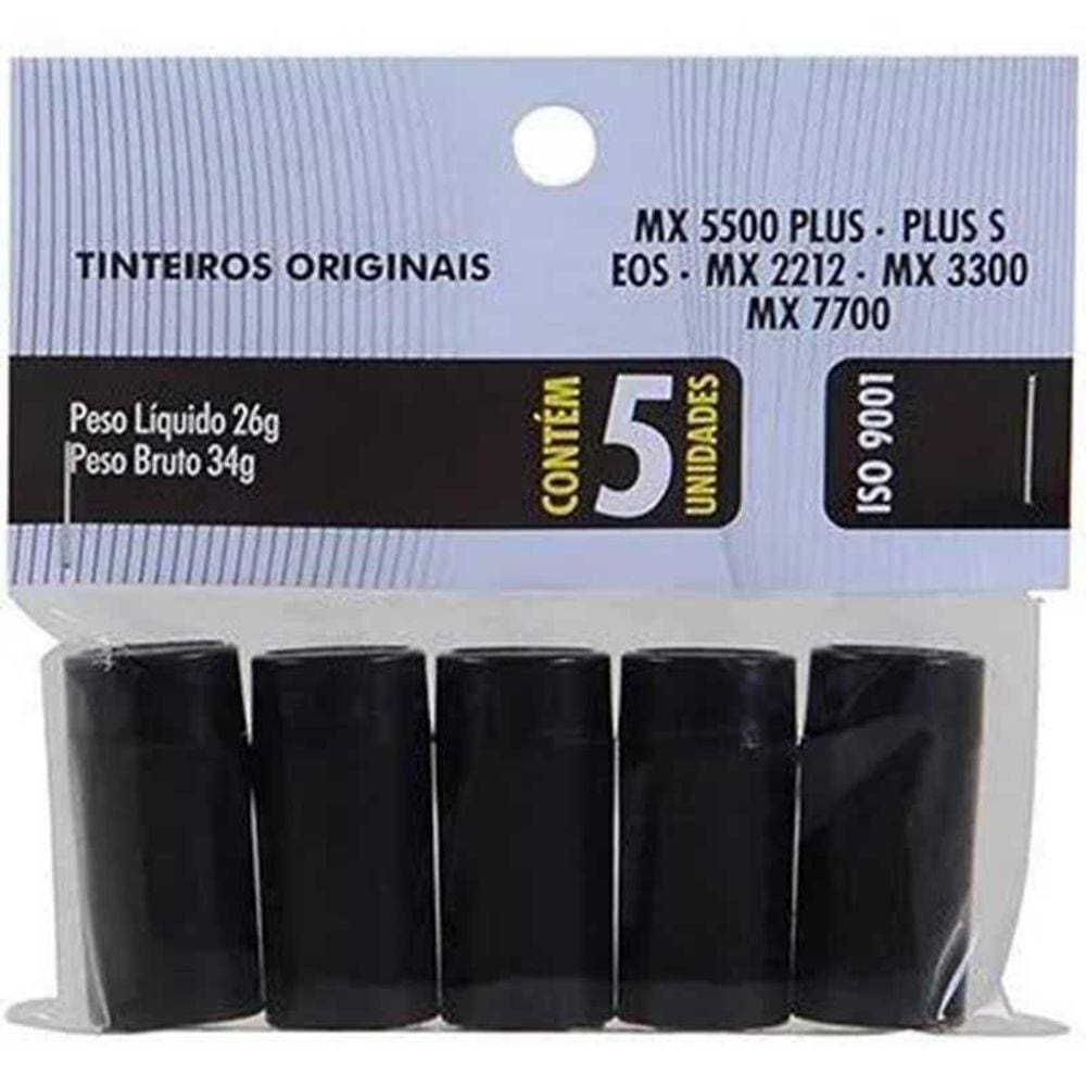 Blister Tinteiro 20 mm MX 5500 Plus / Pacote 5 Unidades - Fixxar