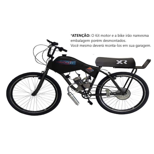 Bicicleta Motorizada Carenada Banco XR (kit & bike Desmontada)