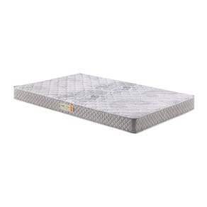 Colchão Solteiro D33 Bordado 088x188x20cm Ecoline Ecoflex Cinza