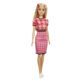 Boneca Barbie Fashionista Loira - Roupa de Rock - Mattel - Boneca Barbie -  Magazine Luiza