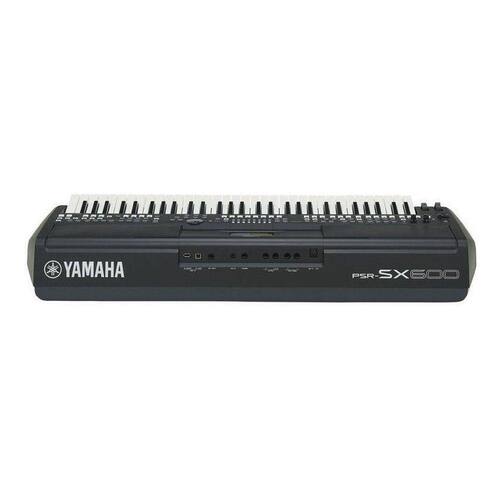 Yamaha PSR-SX600 Teclado de 61 Teclas com 372 Estilos Pro B-Stock