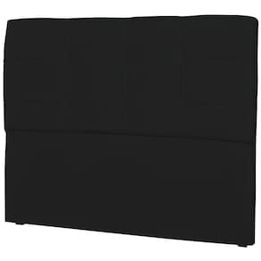 Cabeceira Casal 195Cm London Corino Preto - Js Móveis