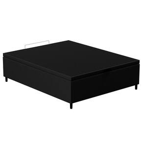 Base Para Cama Box Baú Casal 138X188Cm Hit Corano Preto