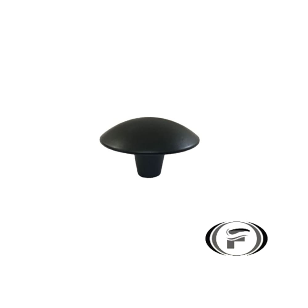 Puxador Orion 33x20mm Preto Zen