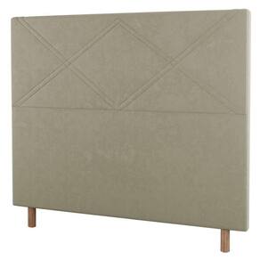 Cabeceira Cama Box Casal Queen Size Cairo 160cm ano Bege