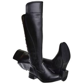 Bota Feminina Montaria Cano Longo DonaBeja Lançamento Barata