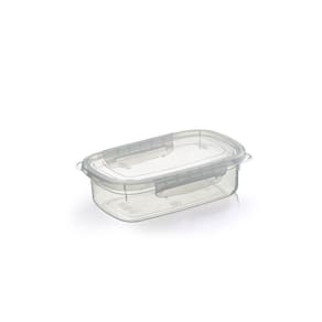 Pote Microondas Freezer Travas Raso Plástico Grande 1,1L