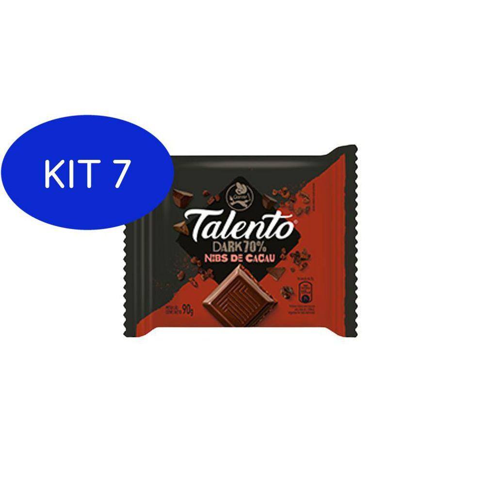 Chocolate talento nibs cafe Casas Bahia