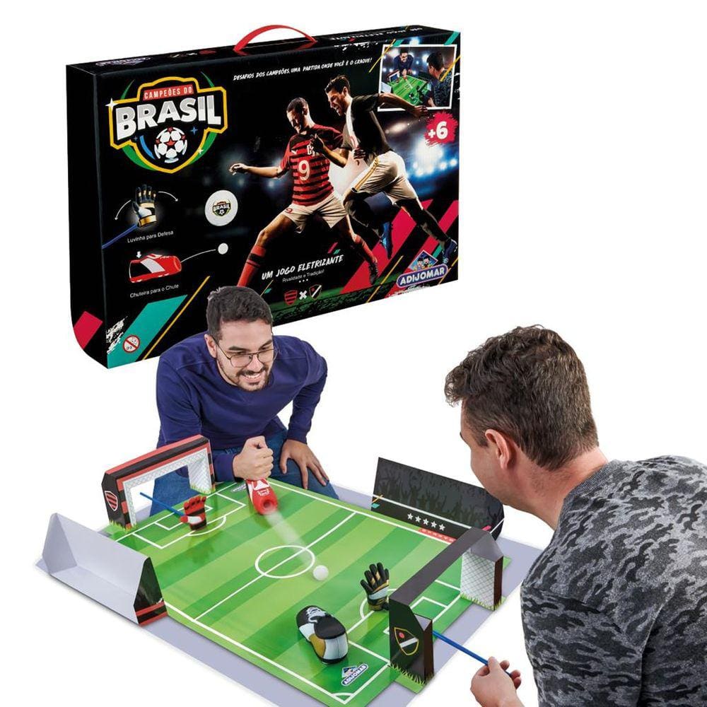 Jogo Peteleco Futebol De Prego Gol A Gol Dedobol Brinquedo