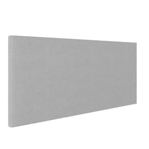 Cabeceira Painel Clean Para Cama Box Casal D`rossi Cinza