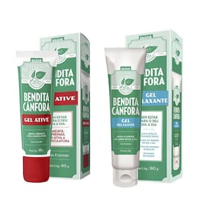 Kit Massagem Bendita Cânfora: Ative + Relaxante