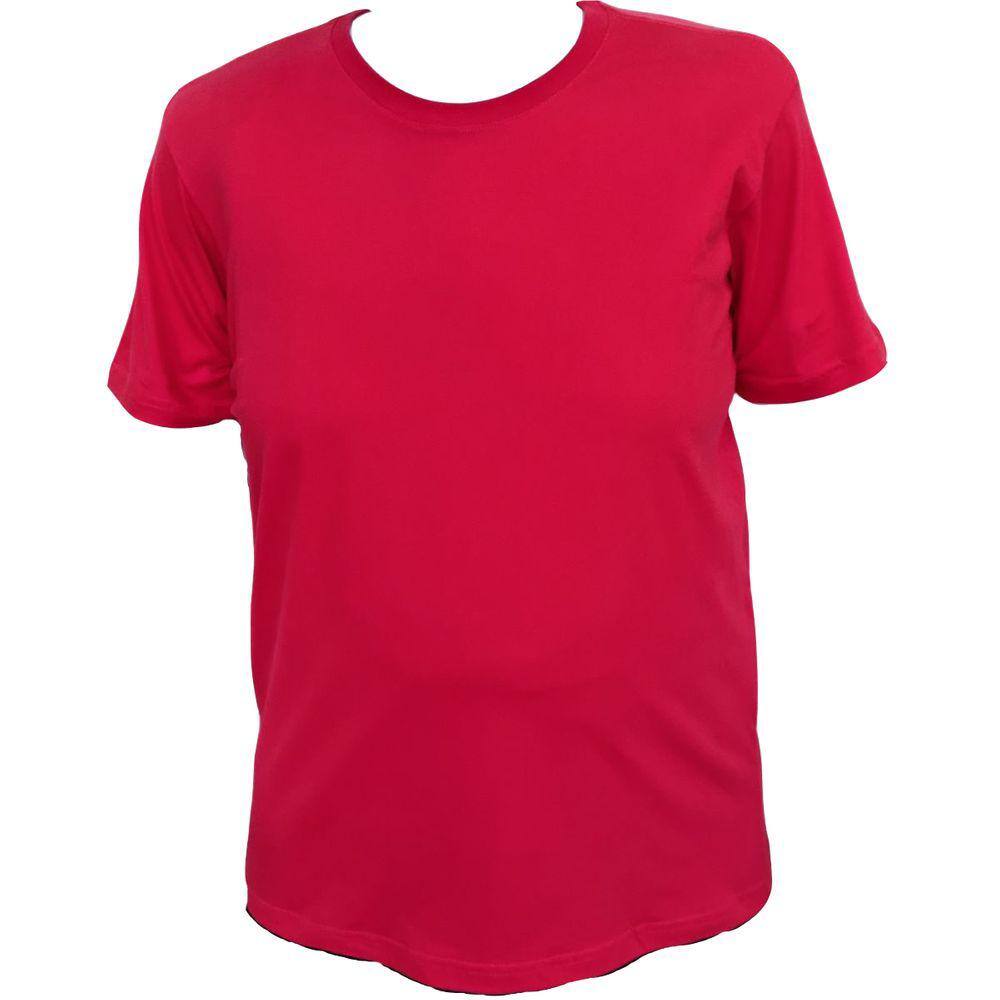Camiseta Básica Lisa Algodão Confort Plus Size Tamanho Especial