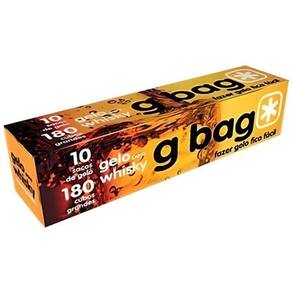 Sacos De Gelo Para Whisky Descartável 180 Cubos G-Bag