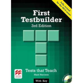 First Testbuilder - Student`S Book With Key And Audio Cd - Third Edition