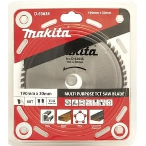 Lamina De Serra Tct Multi 190Mm X 30Mm X 60T D-63638 Makita