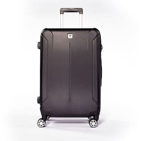 Mala de Viagem Media Vilabon Vb0223 Abs Cadeado Integrado Rodas Duplas 360 Preto