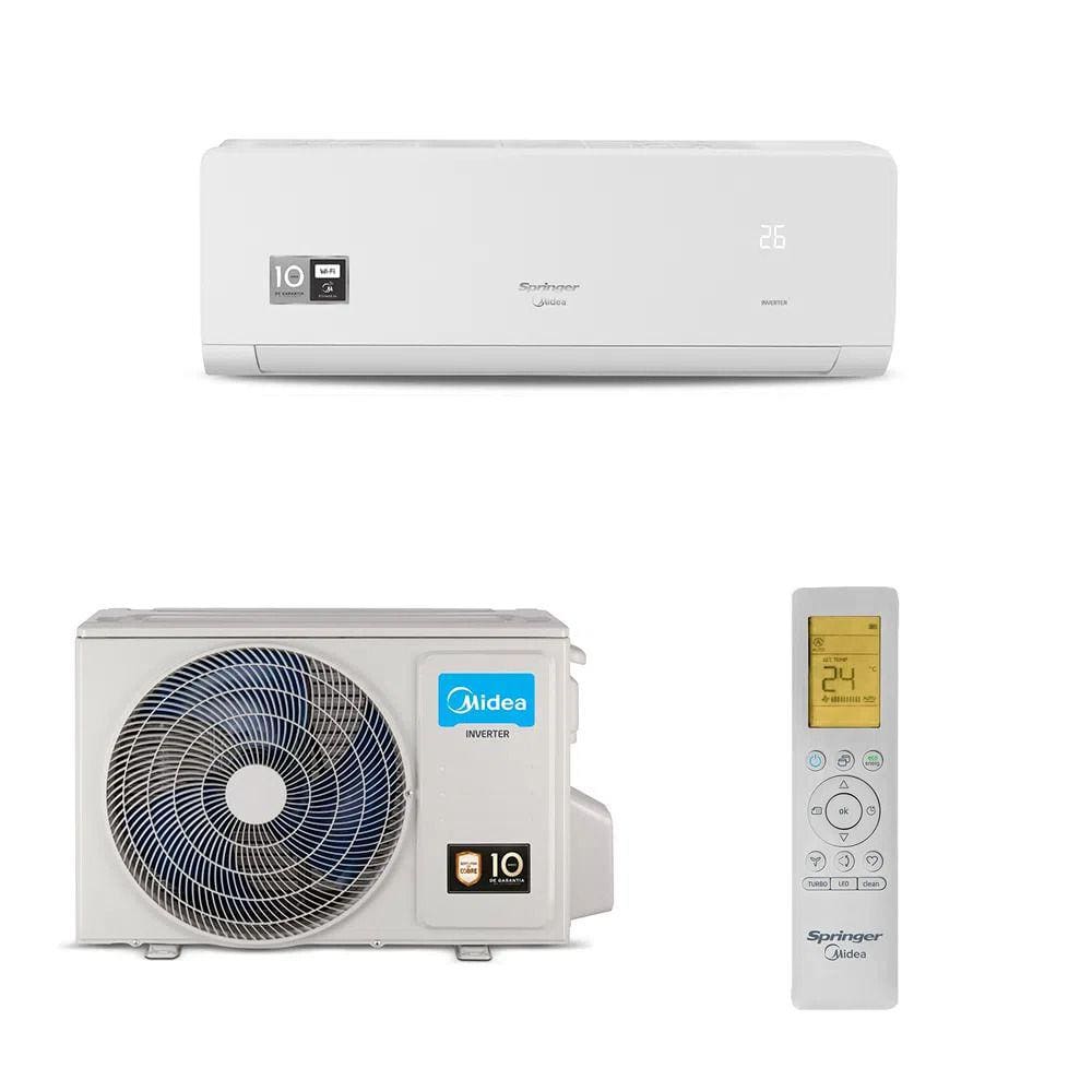 Ar-Condicionado Split Hi Wall Springer Window 9000 BTUs Frio 42MWCC09S8 /  38MWCC09S8 em Promoção é no Buscapé