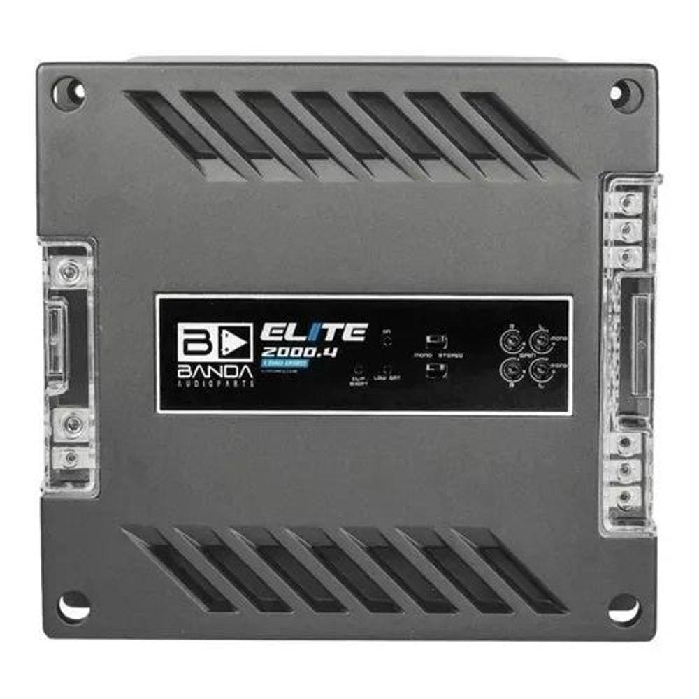 Módulo Amplificador Banda Elite 2000.4 2 Ohms 4 Canais Barra