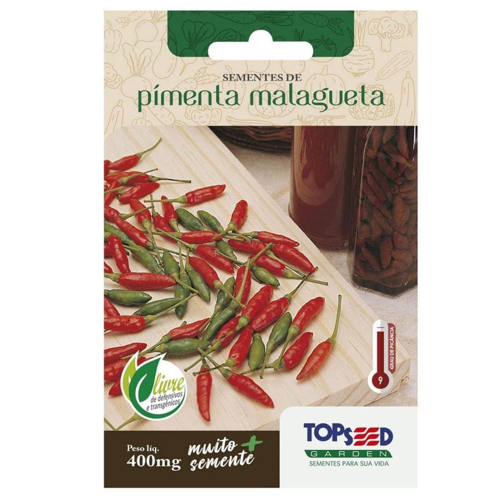 Sementes Pimenta Malagueta TOPSEED