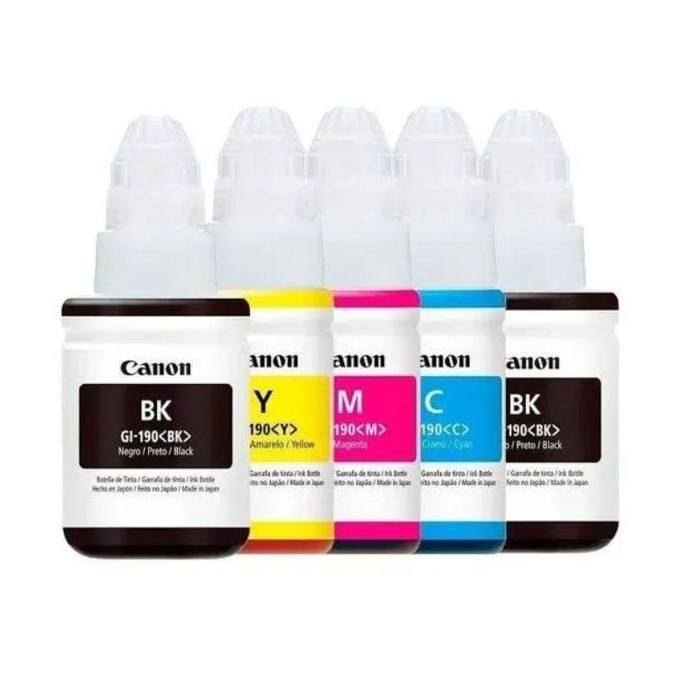 Kit 5 Refil Tinta Canon G3110 G4100