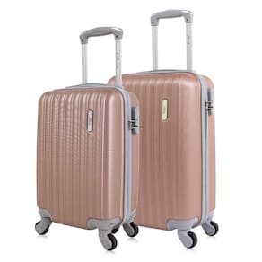 Kit mala de viagem PP e P Londres Rose Swiss Move