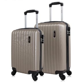 Kit mala de viagem PP e P Londres Champagne Swiss Move