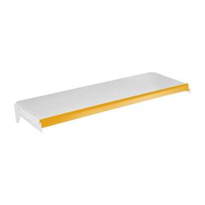 Bandeja New Plus 30X91 E Porta Etiqueta Amarelo Sa Gôndolas