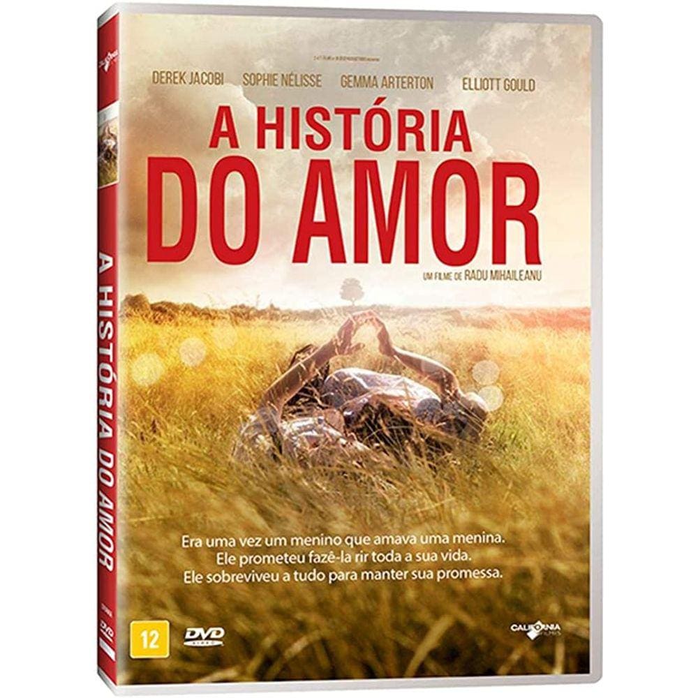 DVD A Historia Do Amor - Califórnia Filmes