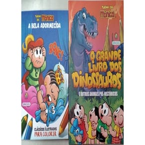 Pack Turma Da Monica - O Grande Livro Dos Dinossauros E Outros Animais Pre-Historicos