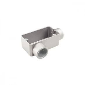 Condulete Fixo 2.1/2" Tipo "Lr" - Com Tampa / Rosca Bsp