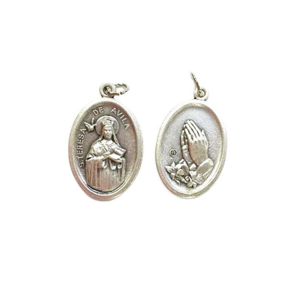Medalha Italiana Santa Teresa de Ávila