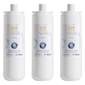 Kit com 3 Refil Filtro IBBL C+3 para Purificador de água Immaginare, FR600 e outros