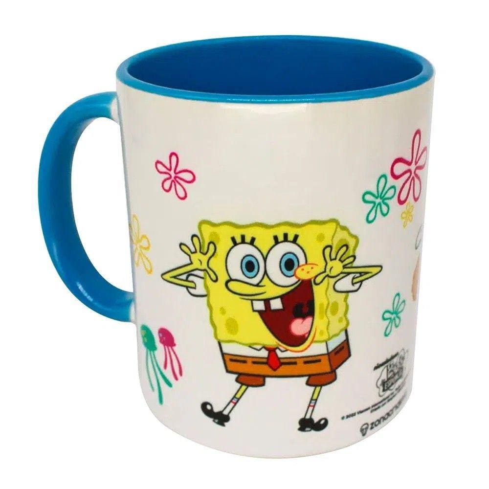 Caneca de Porcelana Friends: Bob Esponja